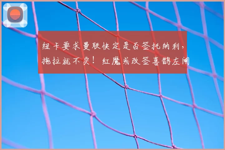 纽卡要求曼联快定是否签托纳利，拖拉就不卖！红魔或改签喜鹊左闸