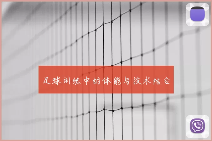 足球训练中的体能与技术结合